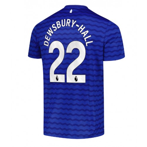 Stroje piłkarskie Everton Kiernan Dewsbury-Hall #22 Koszulka Podstawowej 2025-26 Krótki Rękaw